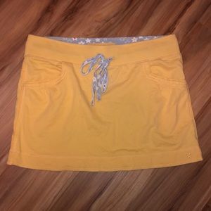 Yellow skirt
